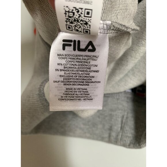 Fila Mens Gray Jogger Sweatpants Size M Cotton Blend - Picture 5 of 5